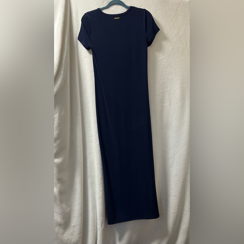 Elegant Navy Blue Dress